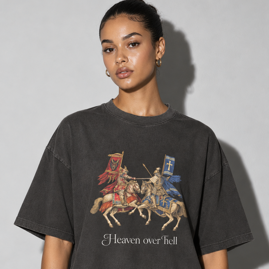 Heaven over Hell Boxy T-Shirt