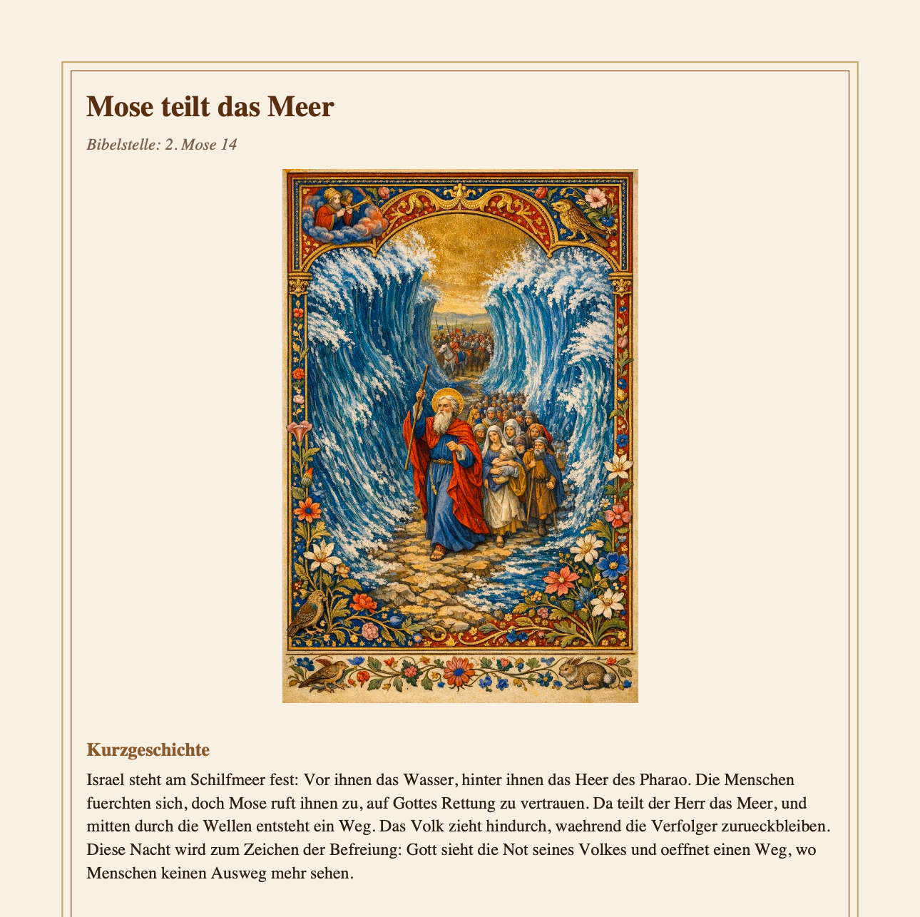 Biblische Bildgeschichten
