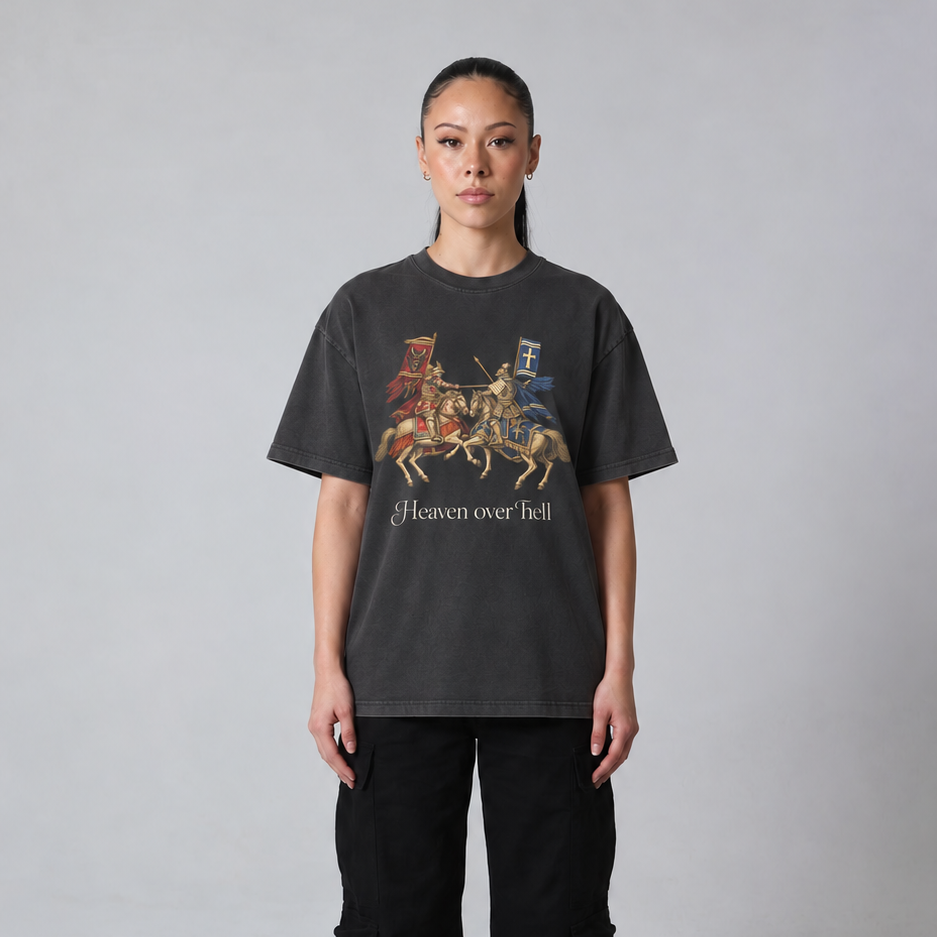 Heaven over Hell Boxy T-Shirt
