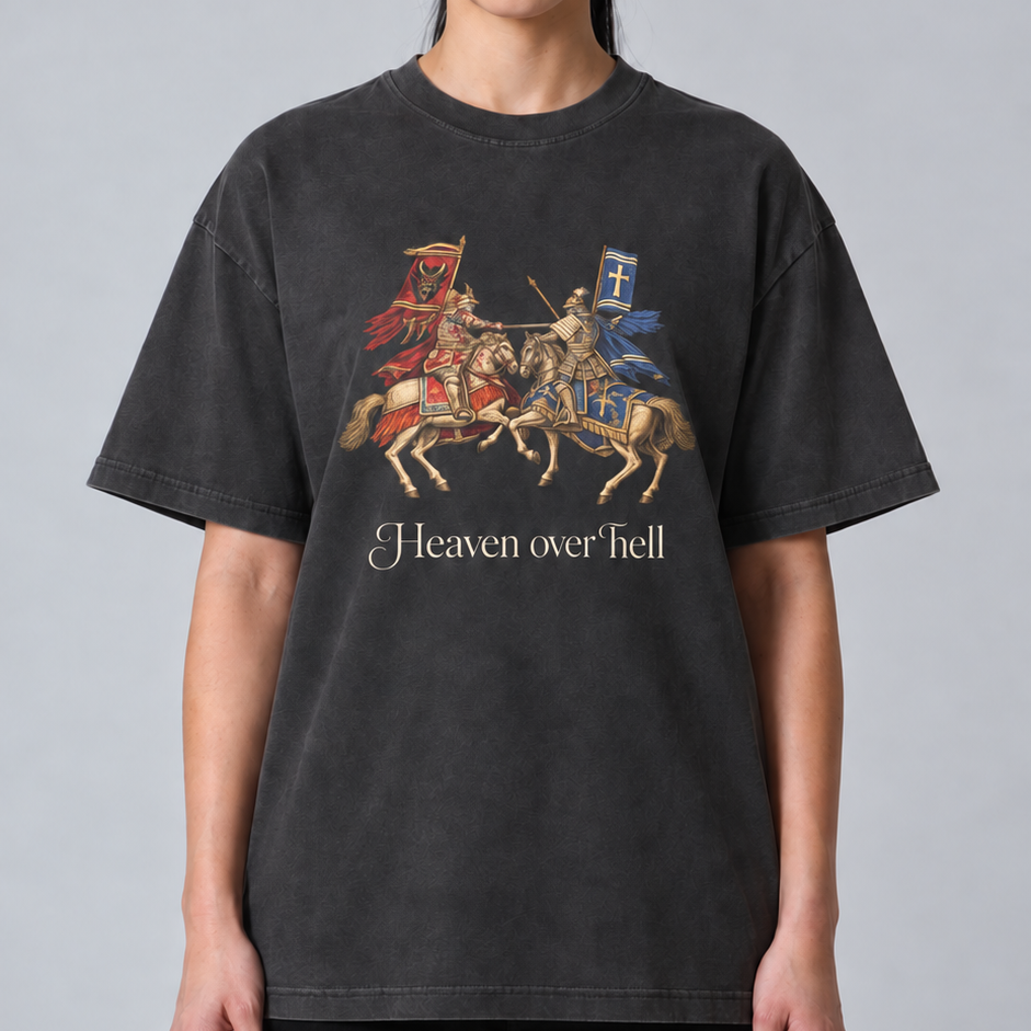 Heaven over Hell Boxy T-Shirt