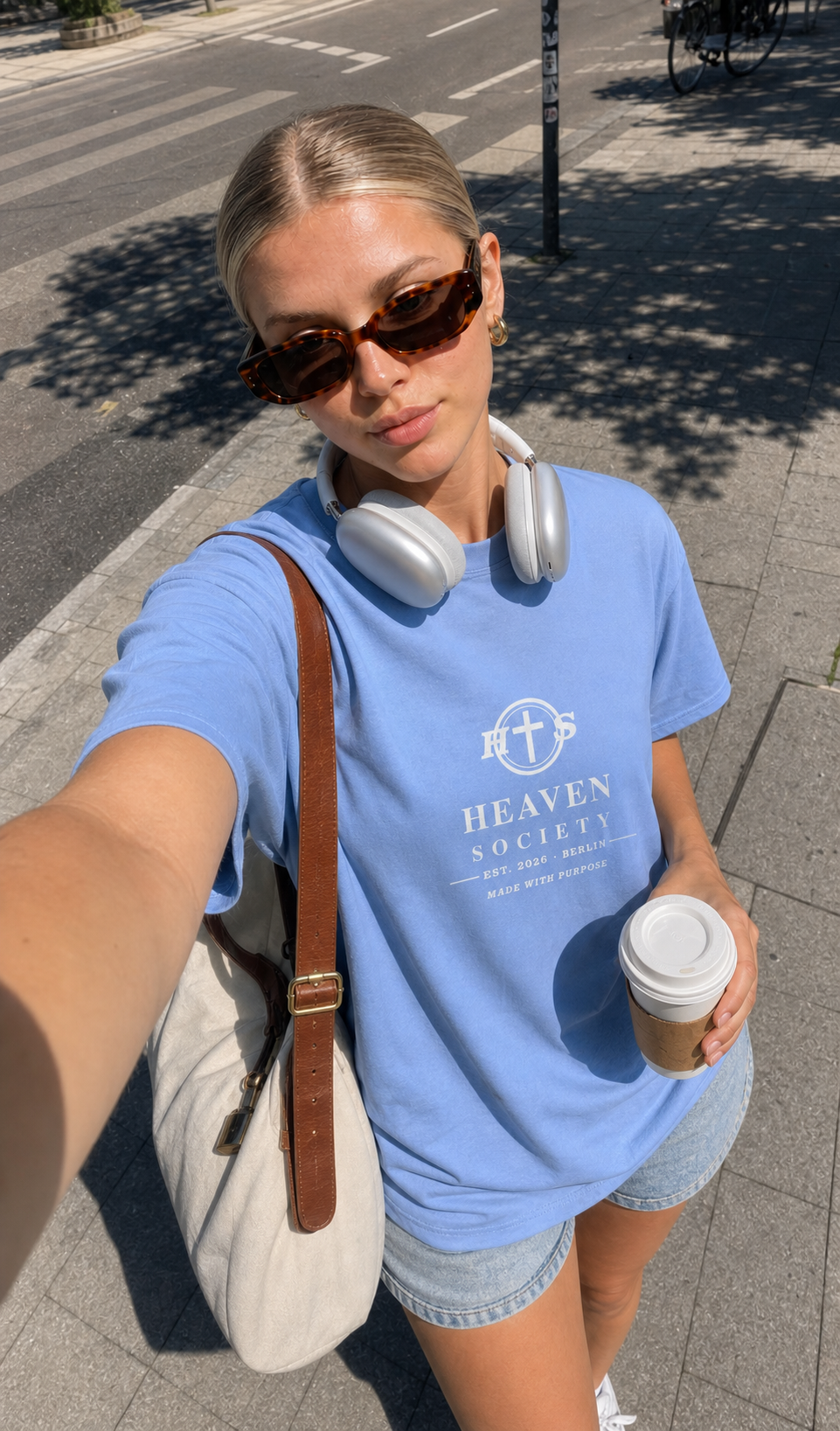 Heaven Society Logo Statement Tee