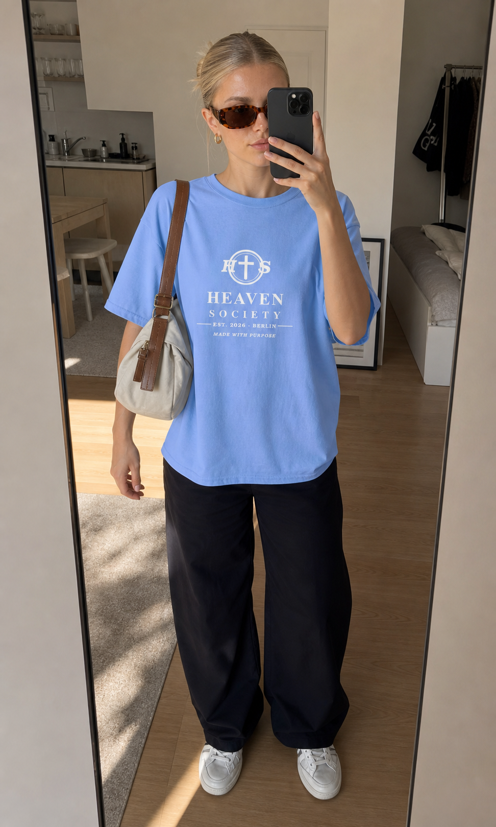 Heaven Society Logo Statement Tee