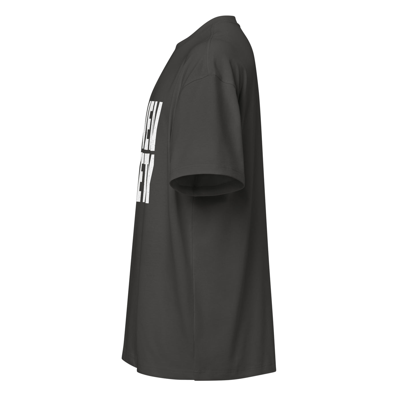 HEAVEN SOCIETY WORDMARK BOXY TEE - BLACK