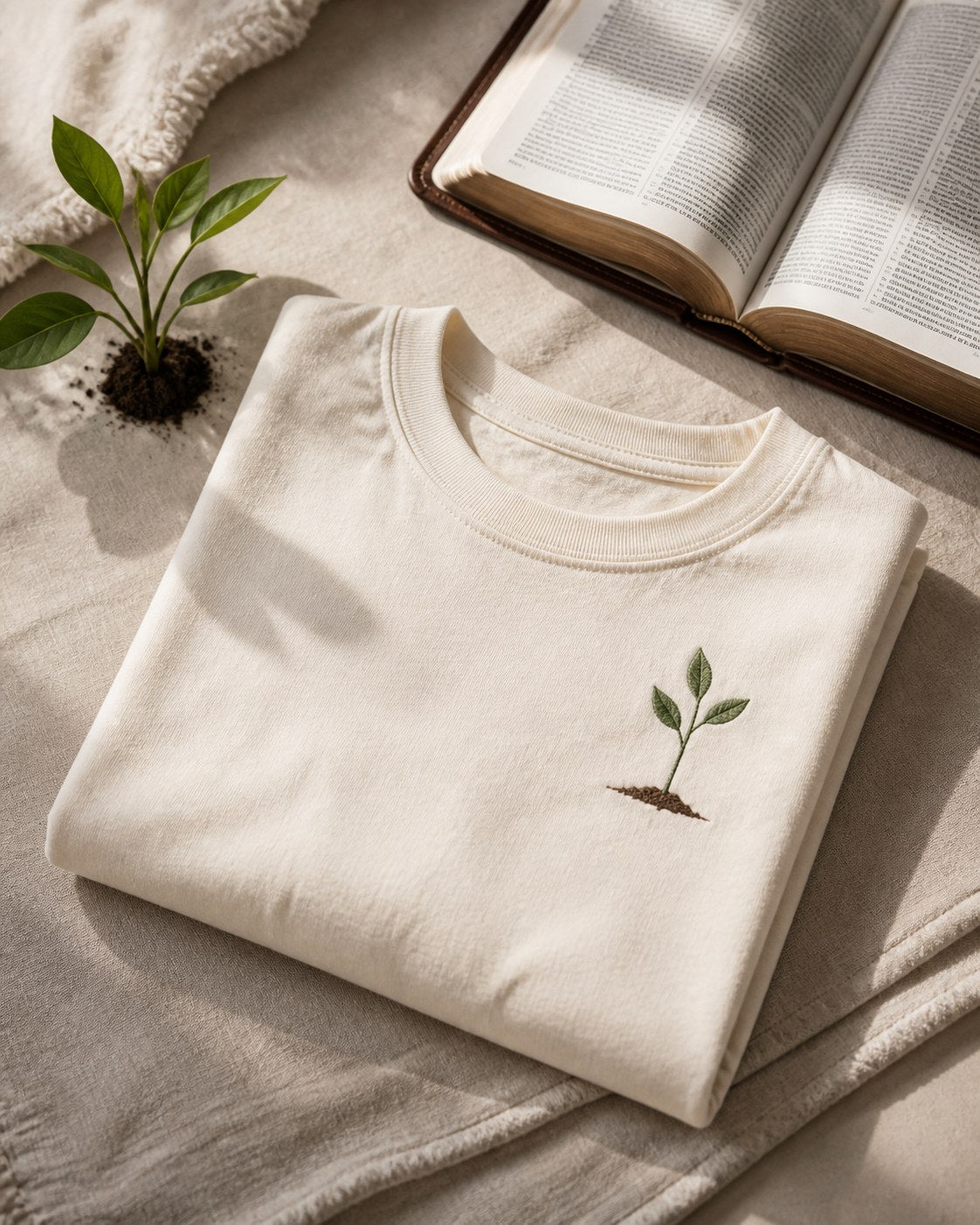 Heaven Society “Plant Faith” Organic Tee